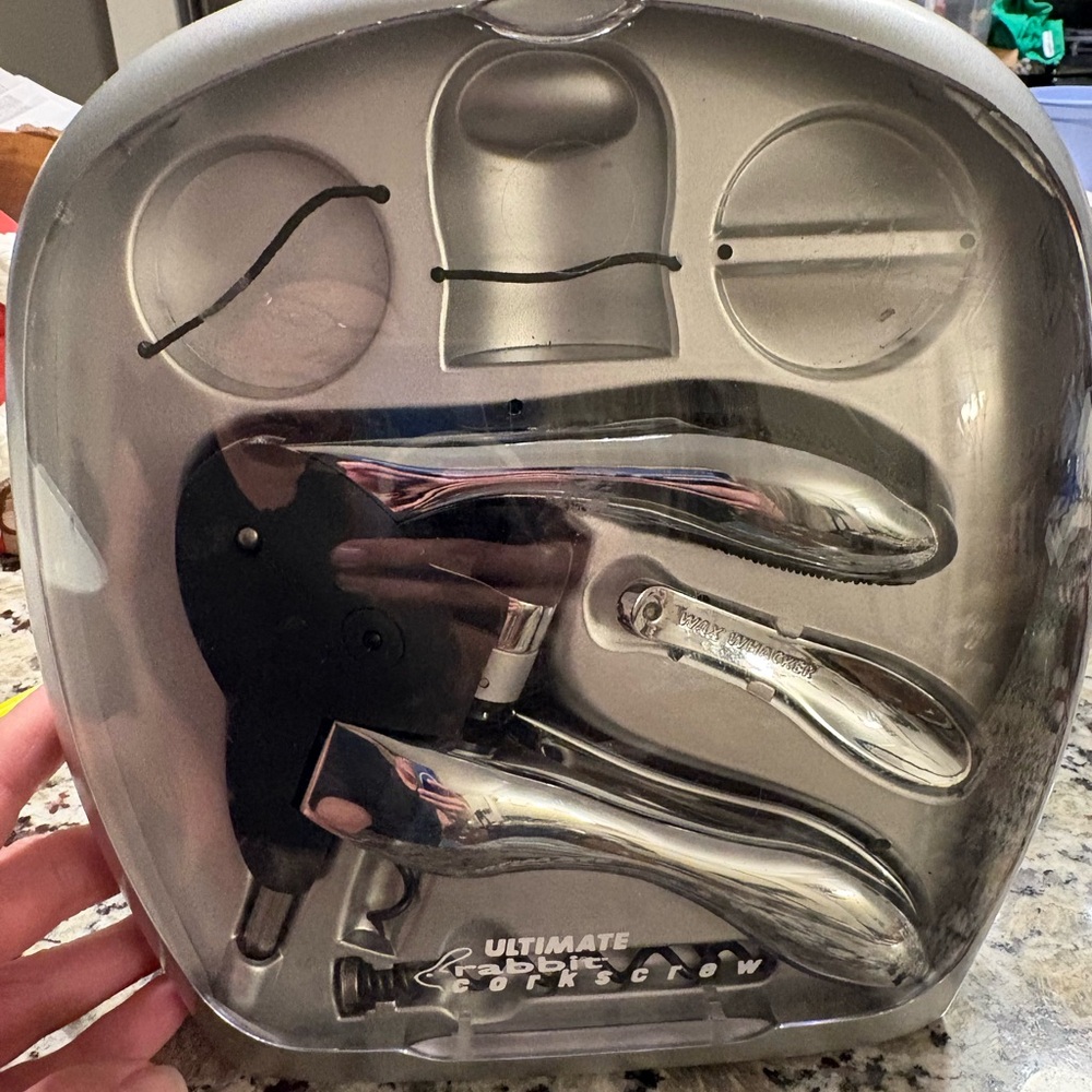 Ultimate Rabbit Corkscrew Set in Silver (main opener)
